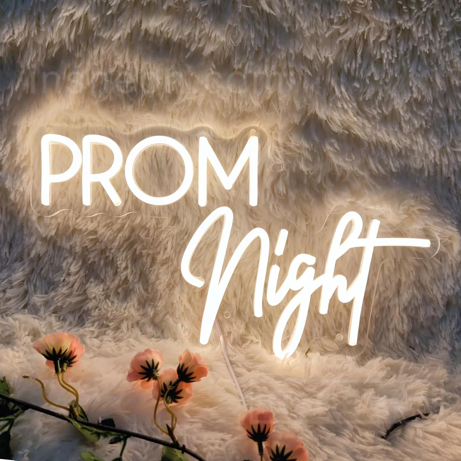 PROM night Neon Signs for Wall Decor,Led Light Sign for Congrats Grad Party,Prom,Home,Room,Wall Decoration,Graduation Christmas