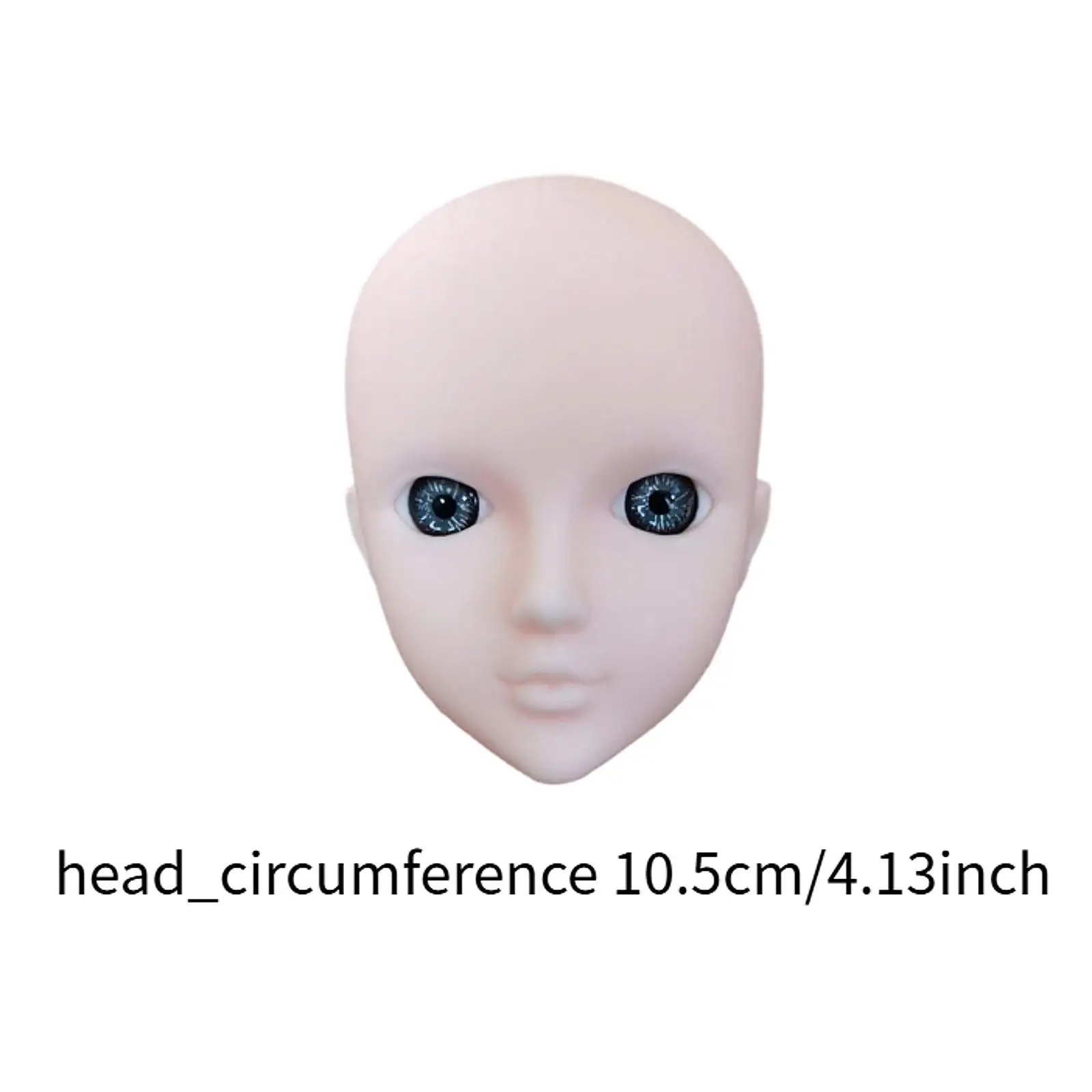 1/6 ฝึกแต่งหน้าตุ๊กตาหัวแต่งหน้าการฝึกอบรม 3D Eyes สําหรับ Ball Jointed ตุ๊กตา