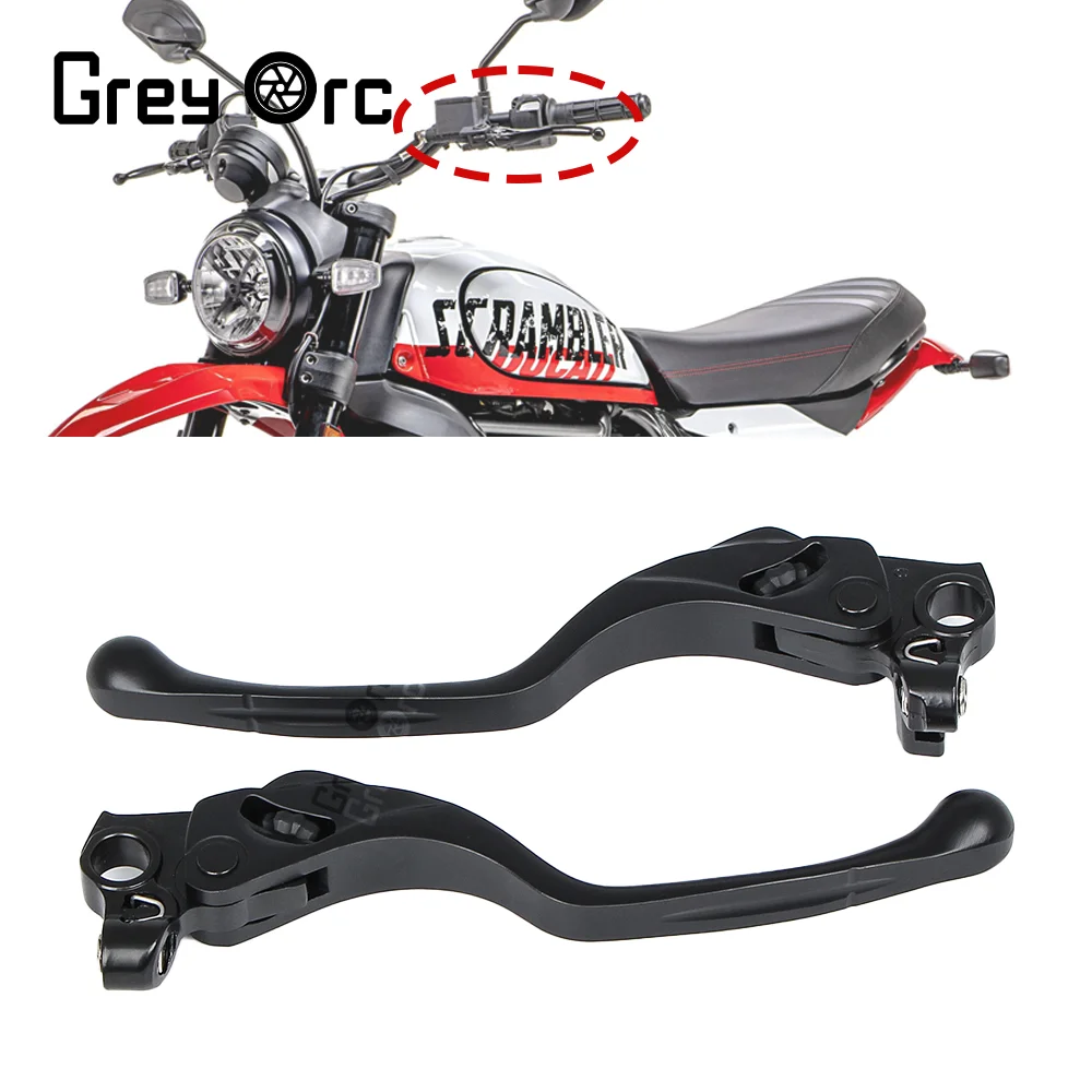 

Motobike Accessories Front Clutch Brake Lever For Ducati Scrambler Desert Sled 800 Scrambler1100 1100 Front Control Handles