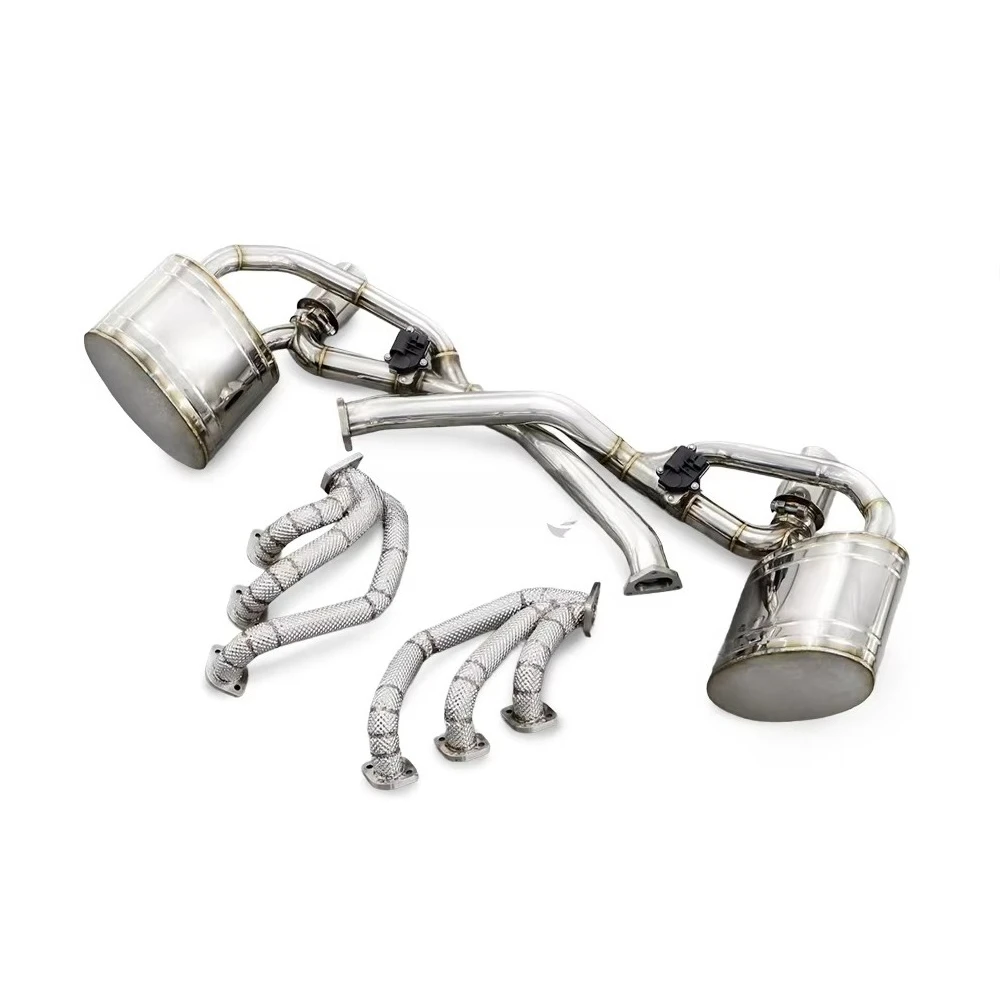 High-performance Full Exhaust System For Porsche 911 997.2 3.6 3.8 2004-2012 Exhaust Manifold ,exhaust Catback Valve Control
