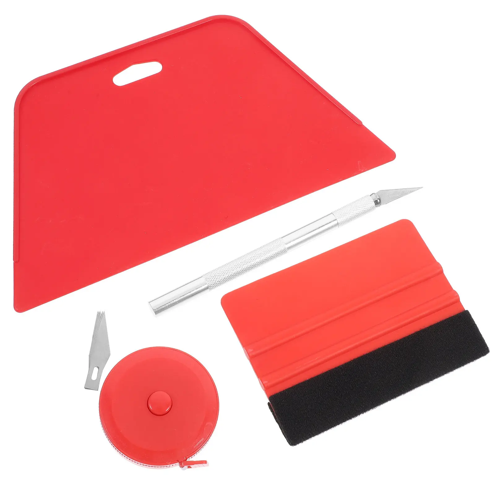 1Set Wallpaper Tool Window Film Application Tools For Wallpaper Smoothing Professional Decor Kit Peel Stick Adhesive