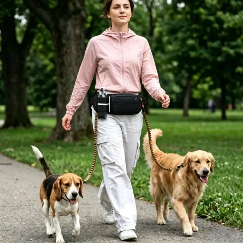 Multifunctioinal Dog Walking Waist Bag Cycling Hiking Waist Chest Bag Watter Bottle Bag Phone Bag Pouch Travel Crossbody Bag
