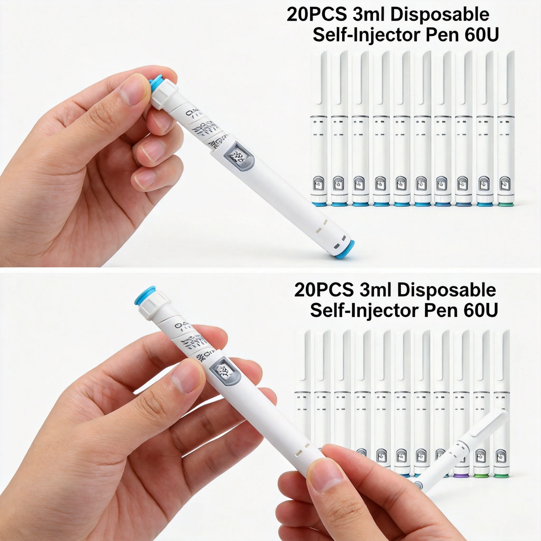 20pcs-disposable-injection-pen-portable-insulin-pen-colorful-peptide-pen-self-injector-pen-3ml-60iu-home-cartridge-insulin-pen