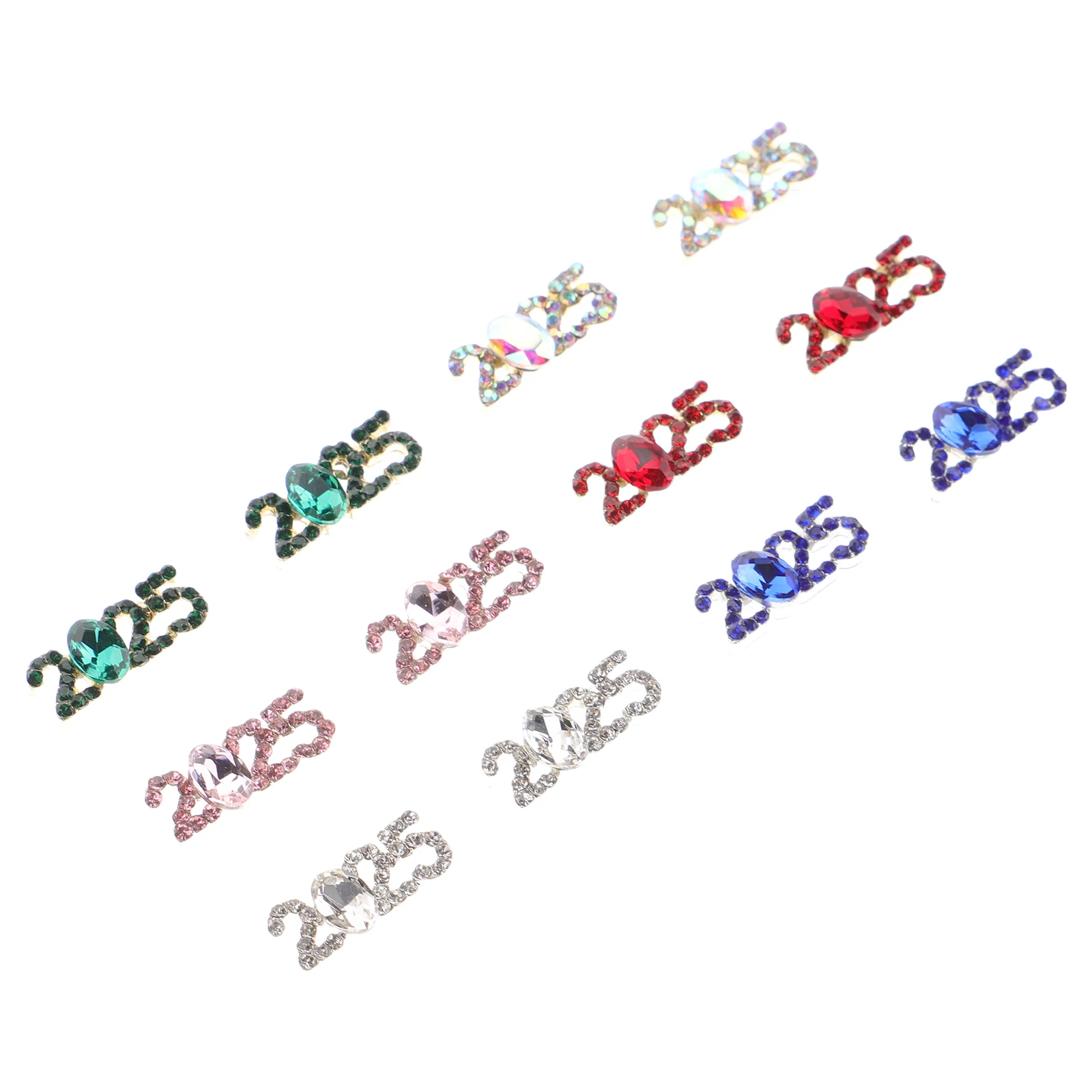 

12 шт., украшения для ногтей с бриллиантами, стразы, сплав, цифры, подвески для дизайна ногтей, аксессуары, маникюрные украшения