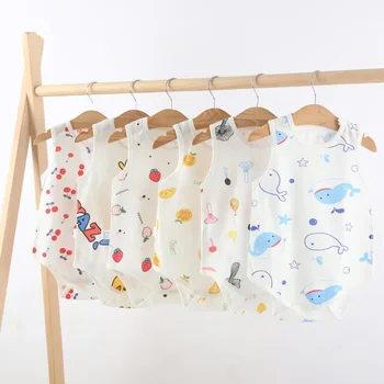 Striped Baby Crawl Onesie 1