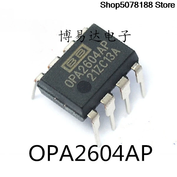 5 pieces The OPA2604AP Dual Op amp DIP8 OPA2604 precision dual op amp