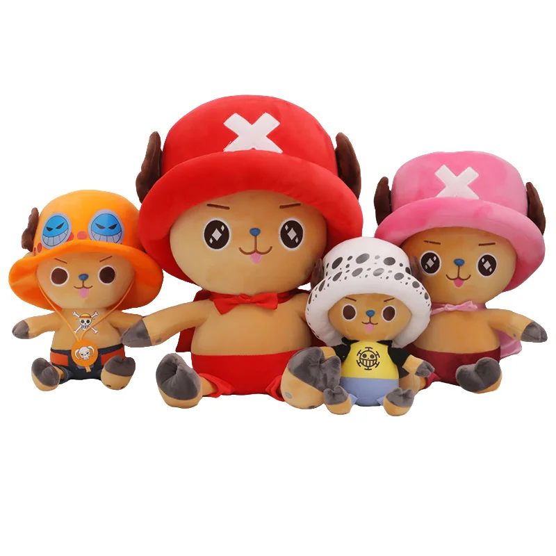 

35-55 см цельная аниме-фигурка Тони Тони Чоппер, мягкая плюшевая кукла, игрушка, украшение для спальни, подушка для сна, игрушка для ребенка, рождественский подарок