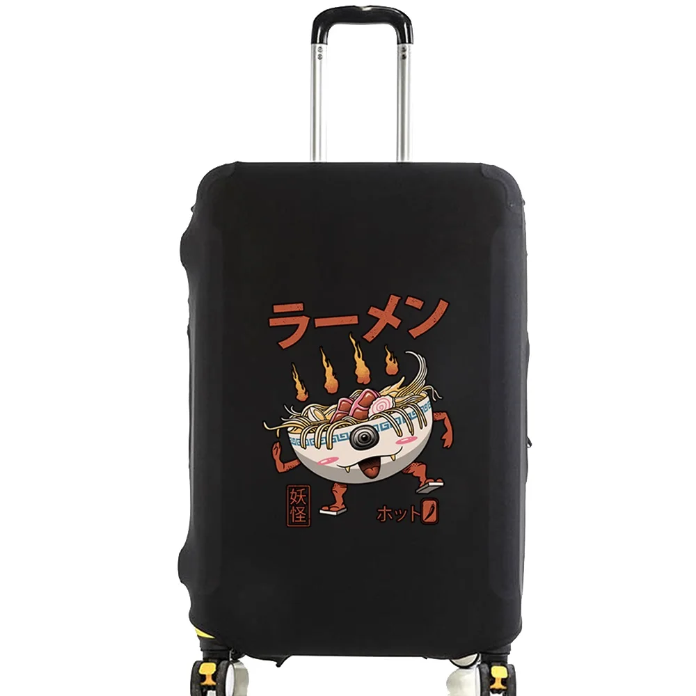 Travel Essentials Luggage Cover Holiday Traveler Essentials Accessories Dust Trolley Protective Suitcase Case Cute Monster Print