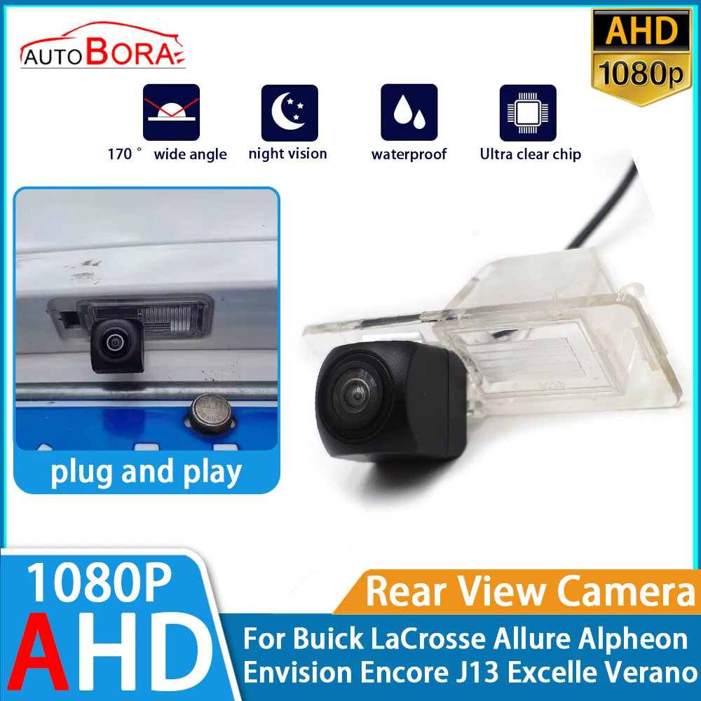 

Reverse Parking Car Rear View Camera AHD 1080P Night Vision for Buick LaCrosse Allure Alpheon Envision Encore J13 Excelle Verano