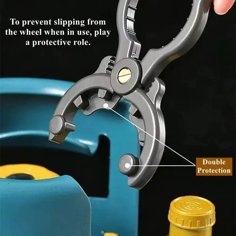 Multifunctional ABS Valve Wrench Anti-slip Grip Design Precise Fixing for Industrial Pipeline Valve Adjustment Repair