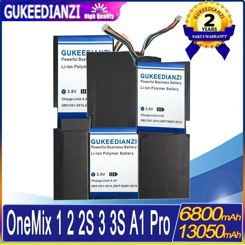 

6800/13050mAh Battery For One-Netbook OneMix 1 2 2S 3 pro 3S 3pro OneMix3S A1 For JJY 2855125 H-687292P OneMix3 OneMix2 OneMix2S