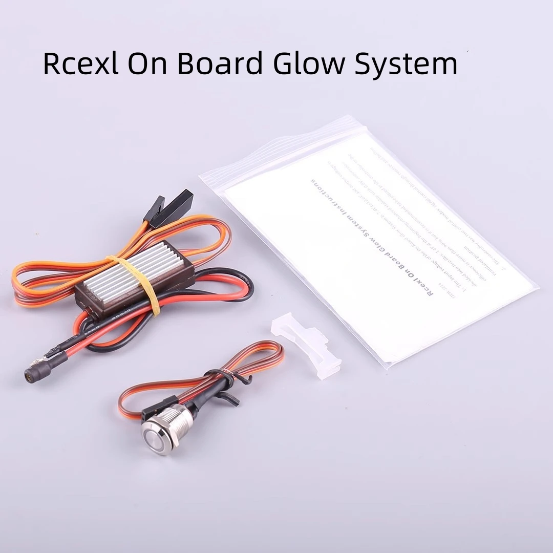 RCEXL On Board CDI Ignition Glow System Glow Plug Driver for RC Nitro Engine Airplane