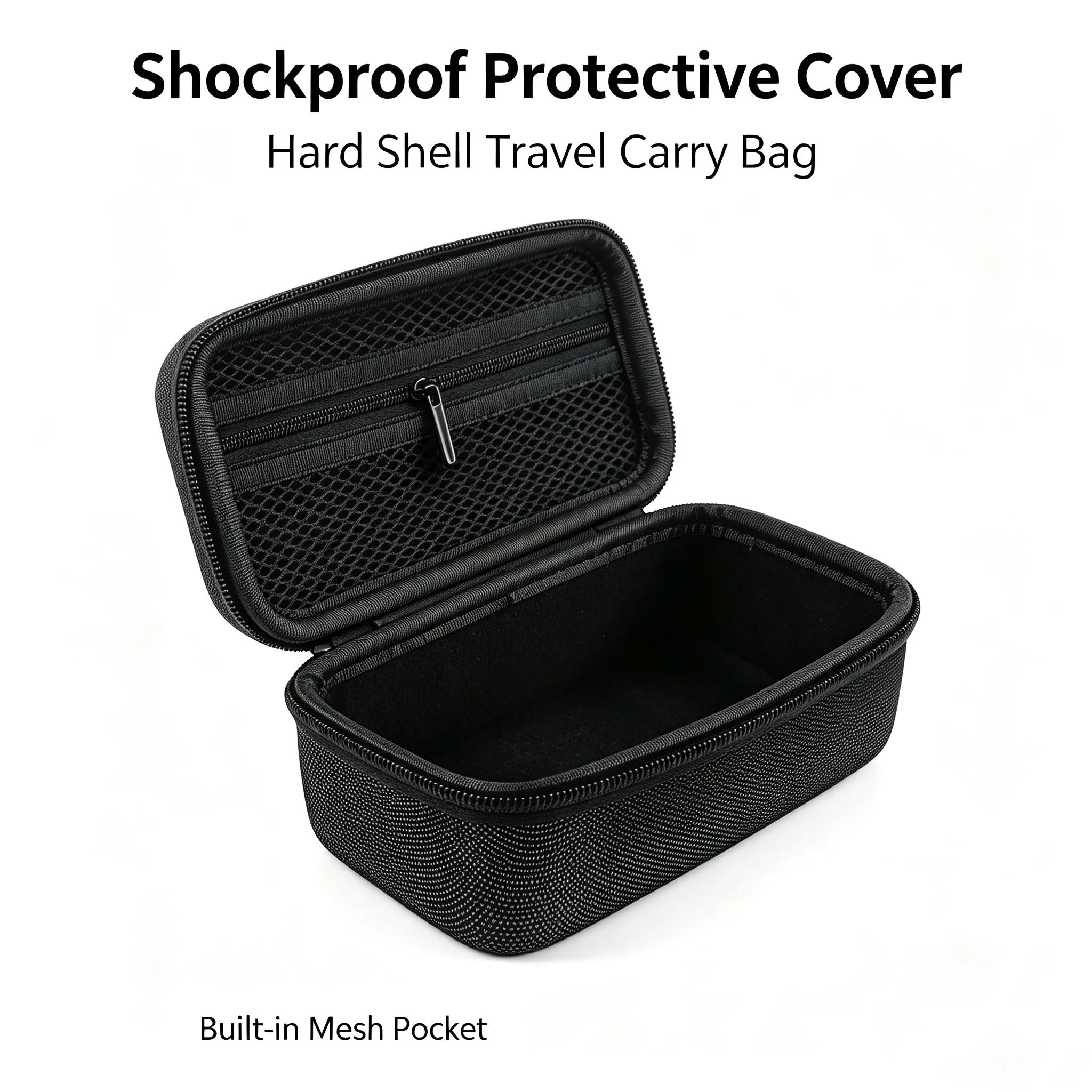 Portable EVA Hard Carrying Case, Travel Protective Storage Bag for Marshall EMBERTON III Speaker,Handheld Shockproof Carry Cover