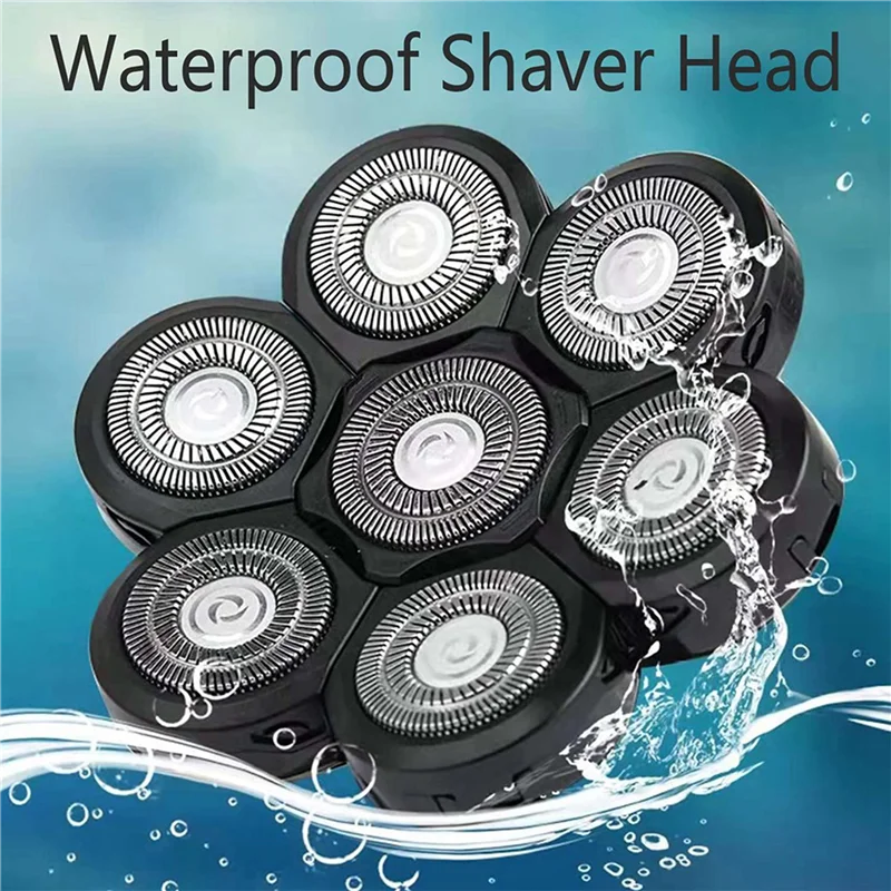 Cabezal de repuesto para Afeitadora eléctrica 5X 7D, cuchilla de repuesto para afeitadora calva, cabezal de Afeitadora eléctrica, cuchilla de repuesto para Afeitadora-B27C