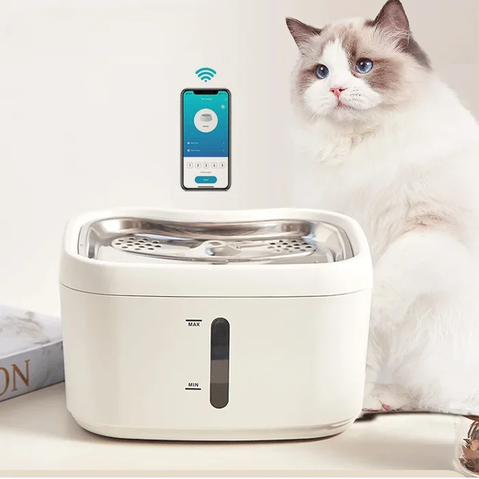 

# Hot Smart Pet Water Fountain Indoor Automatic Electric BT APP Cat Drinking Water Dispenser With Filters