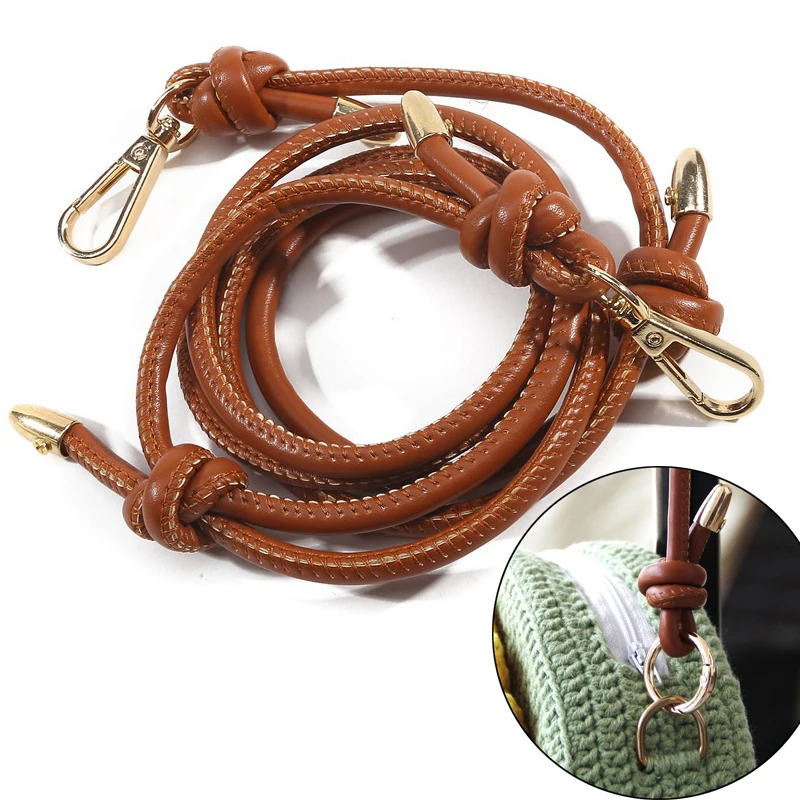 

84-152cm PU Leather Bag Strap Crossbody Handbags Shoulder Bag Strap Belt Bag Handle Replacement Adjustable DIY Bag Accessories