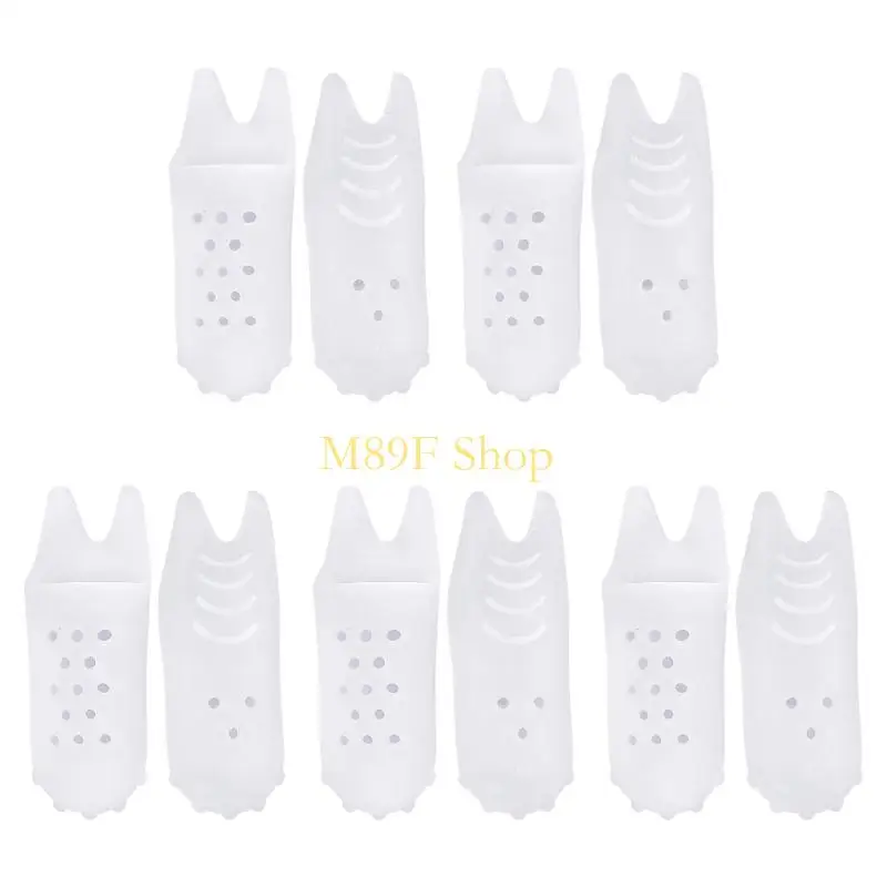 M89F Therapeutic Toe Covers For Bunions And Overlapping Toes Stretch Gels Tubes Cover for Standing All Day And Walking