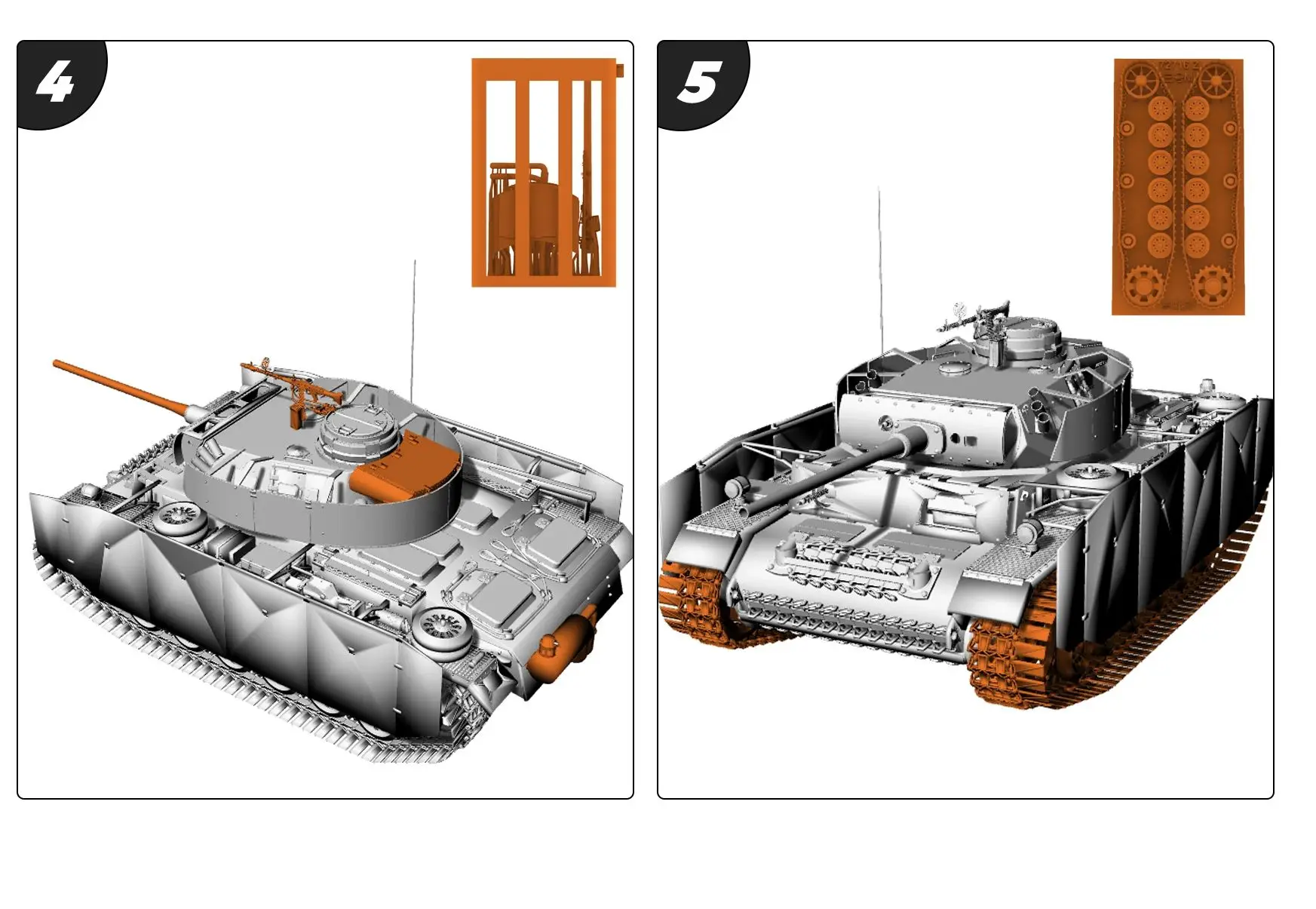 

German Pz.Kpfw.III Ausf.M SSMODEL SS716 1/72 1/35 1/48 1/16 Military Model Kit