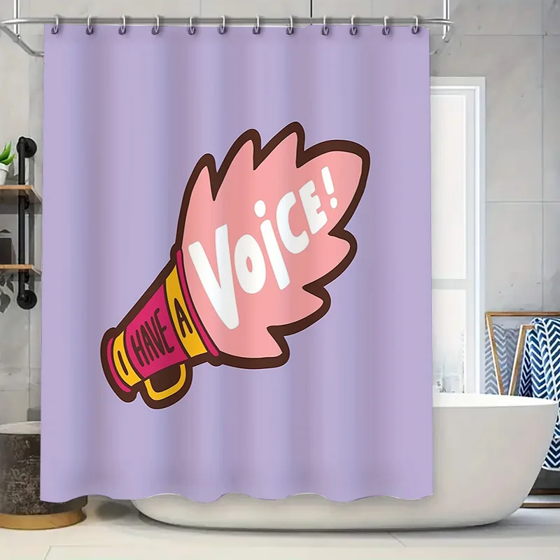 

Bathroom Shower Curtain Set Waterproof Fabric Liner Vintage Floral Pattern Farmhouse Decor Modern Style Home Textile Accessories