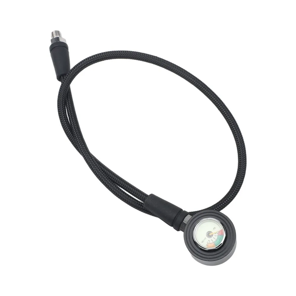 Scuba Diving Tank Pressure Gauge with Luminous For Dial for Pressure Monitoring for m10*1 Thread Tester Equipment Plastic and