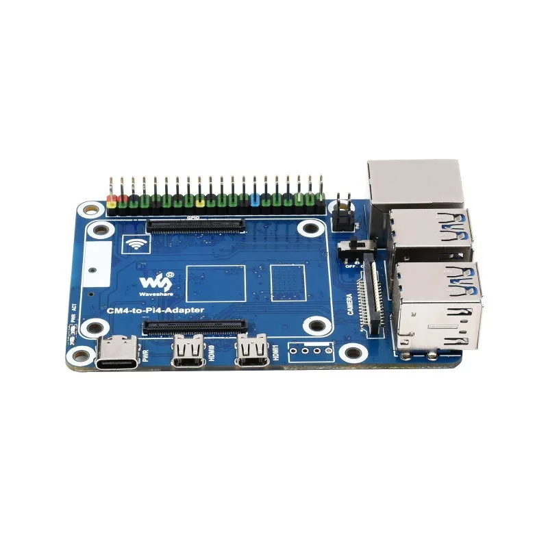 CM4 To Pi 4B Adapter for Raspberry Pi CM4 with GPIO HDMI-compatible 4-Ch USB 3.0 Ethernet Alternative Solution for RPi 4B