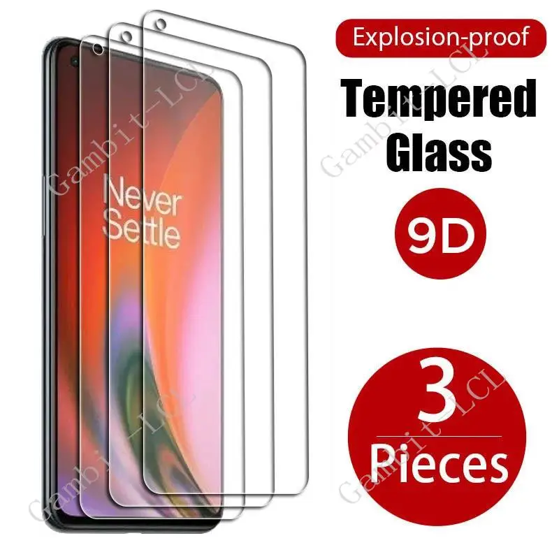 3PCS Tempered Glass For OnePlus Nord 2T 5G 6.43 NordCE One Plus OnePlusNord2T Nord2T CPH2399 CPH2401 Screen Protector Cover Film