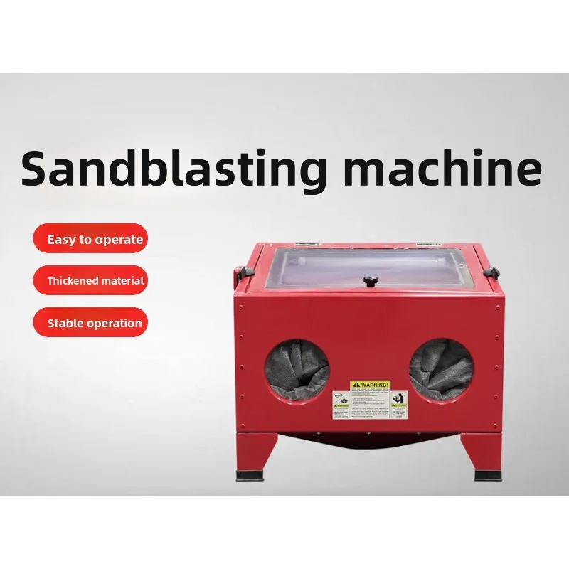 High Pressure Mini Box LED Light Box Sandblasting Equipment Portable Portable