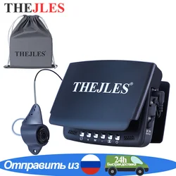 THEJLES New 4.3 Inch IPS HD Visual Fisher Fishing Camera With 8 Infrared Lights Can Be Turned On/Off  Best Gift For Ice Fishing