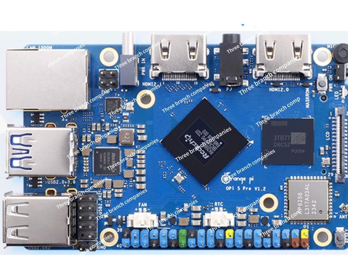 5 Pro Development Board Micro Rk3588s 6T Computing Power 8-Core 64-Bit