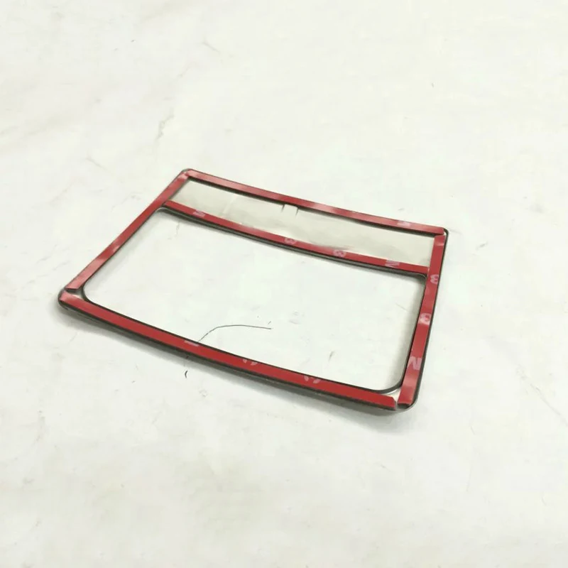 High quality For Citroen C4 2016 Accessories Stainless steel Car Rear storage Box Air outlet panel Cover Trim car styling 1pcs