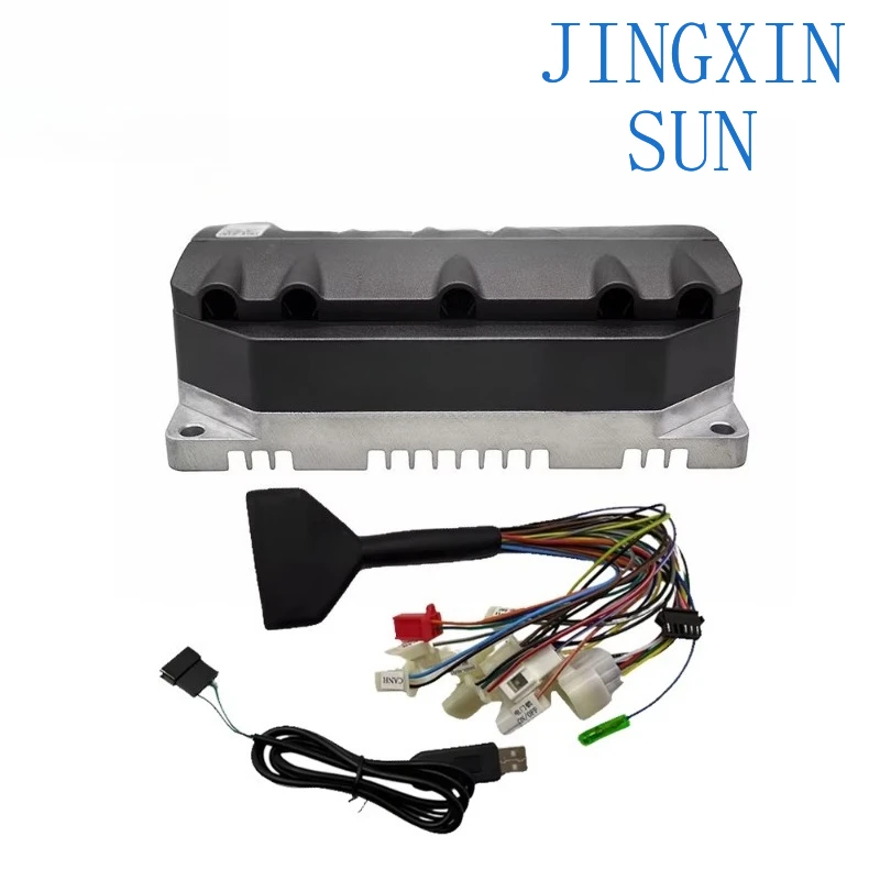 DK72240 65A/240A Intelligent Debugging Programming Controller Suitable for Electric Motorcycles -Black Style