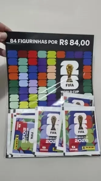 

Genuine 2026 FIFA World Cup Panini Original Stickers International Version Rare Collection Football Fan Souvenir Present