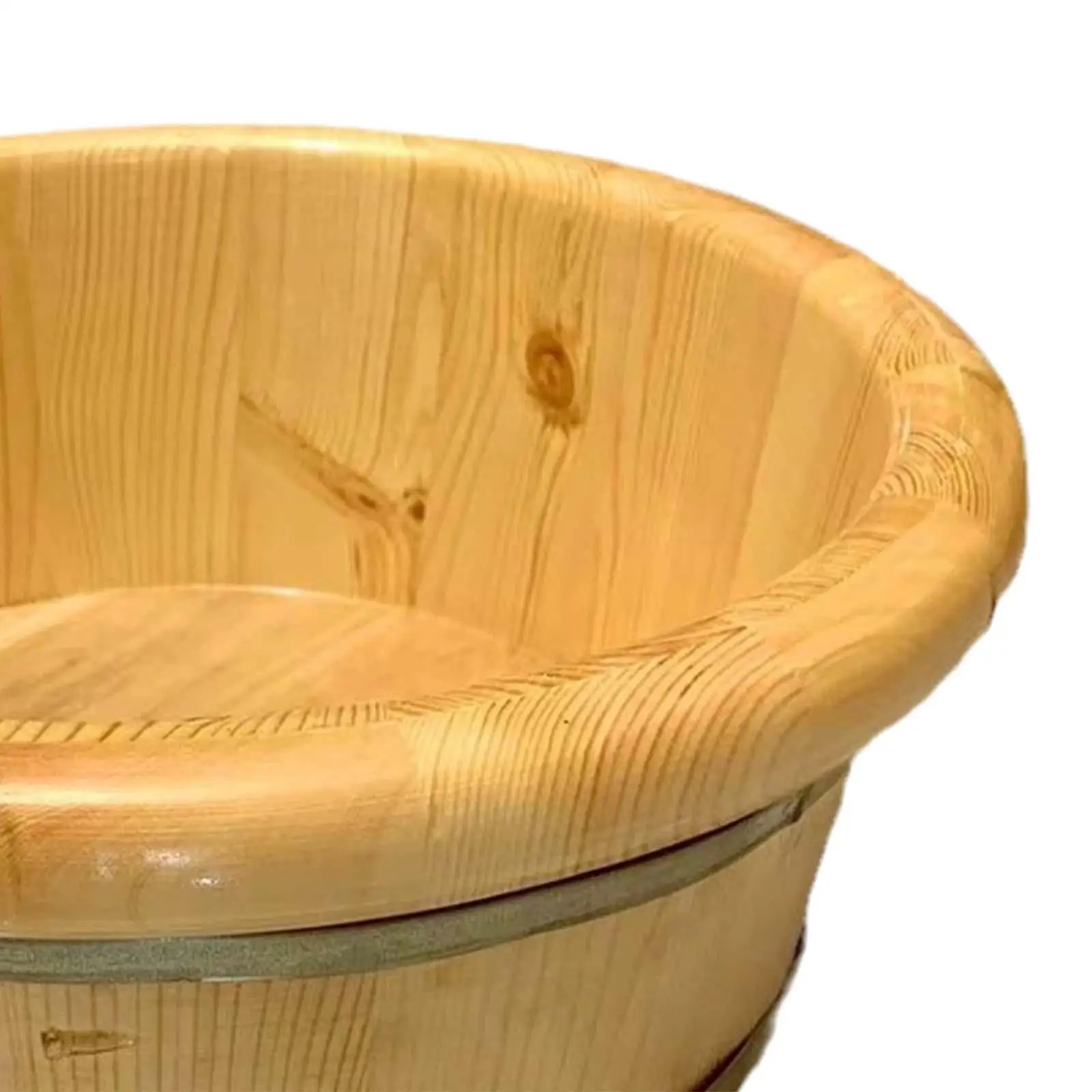 Wood Foot Soak Tub para viagens ao ar livre, confortável Lavandaria Tub, Lavagem Bowl, Lavar Balde, Sauna Tub, Pedicure Tub