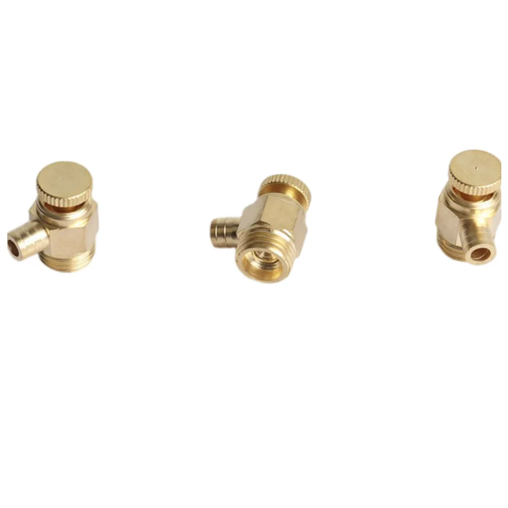 G1/4 Male Pneumatic for exhaust Valve for Gas Heater Systems Providing Effective for exhaust Flow Control and Brass Build