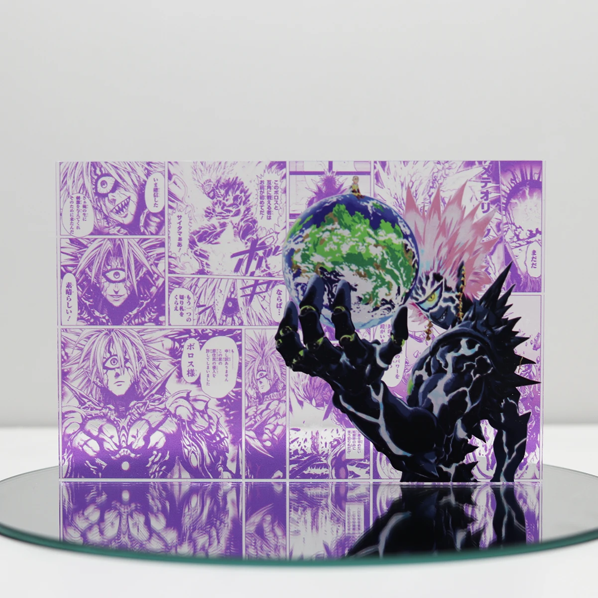 원펀맨 고투명 아크릴 사이타마 제노스 소닉 후부키 애니메이션 상품 선물 고화질 인쇄 오리지널