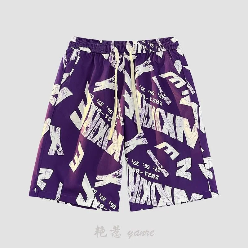 

3D Printed Sports Shorts, Summer Men's Running Sports Shorts, Casual Corset Shorts, Quick-drying Downhill Motorcycle Shorts