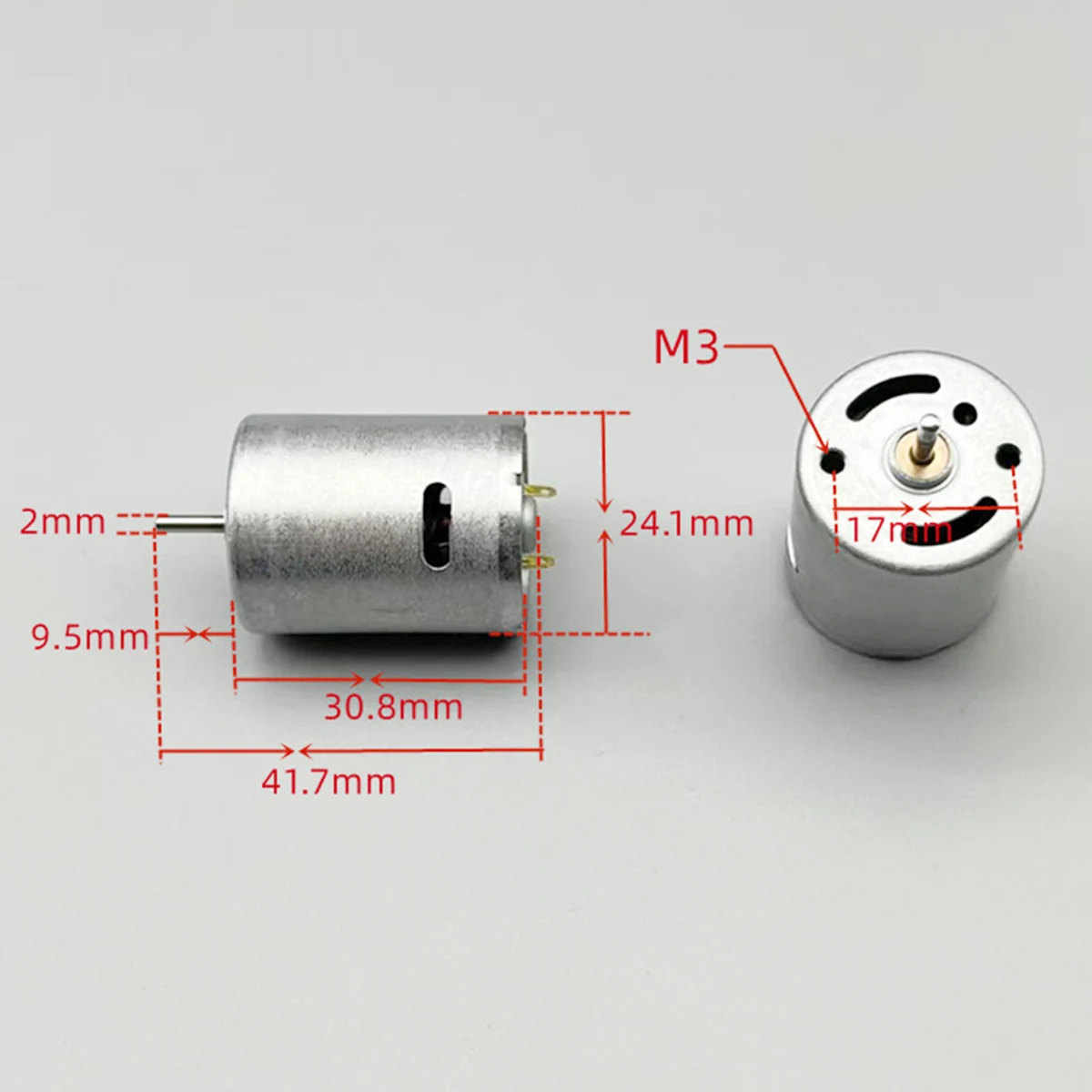Micro 370 Electric Motor DC 3V-12V 30000RPM High speed RK-370SH-3178 Carbon Brush Toy Model Motor Hair Dryer DIY Electric Drill