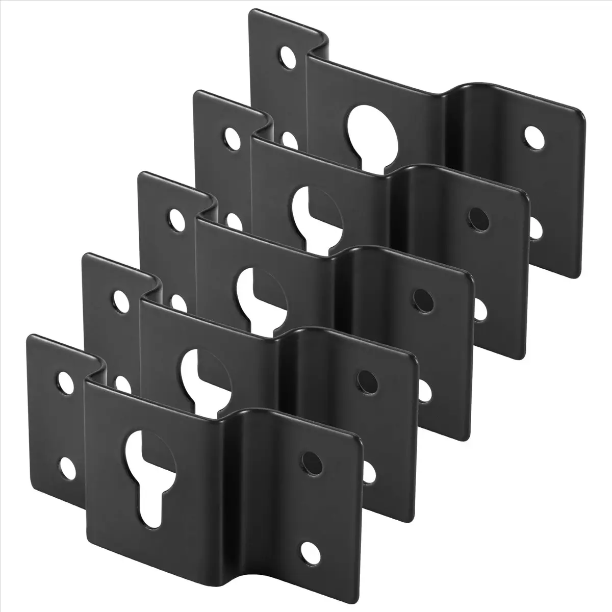 L79A DIY Audio Sound Box Speaker Wall Mount Iron Hook Hanger Plate 5PCS - view 3