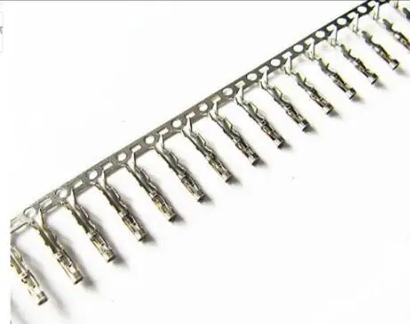 500PCS 2.54mm Dupont Jumper Wire Cable Housing Female Pin Connector Terminal image 2