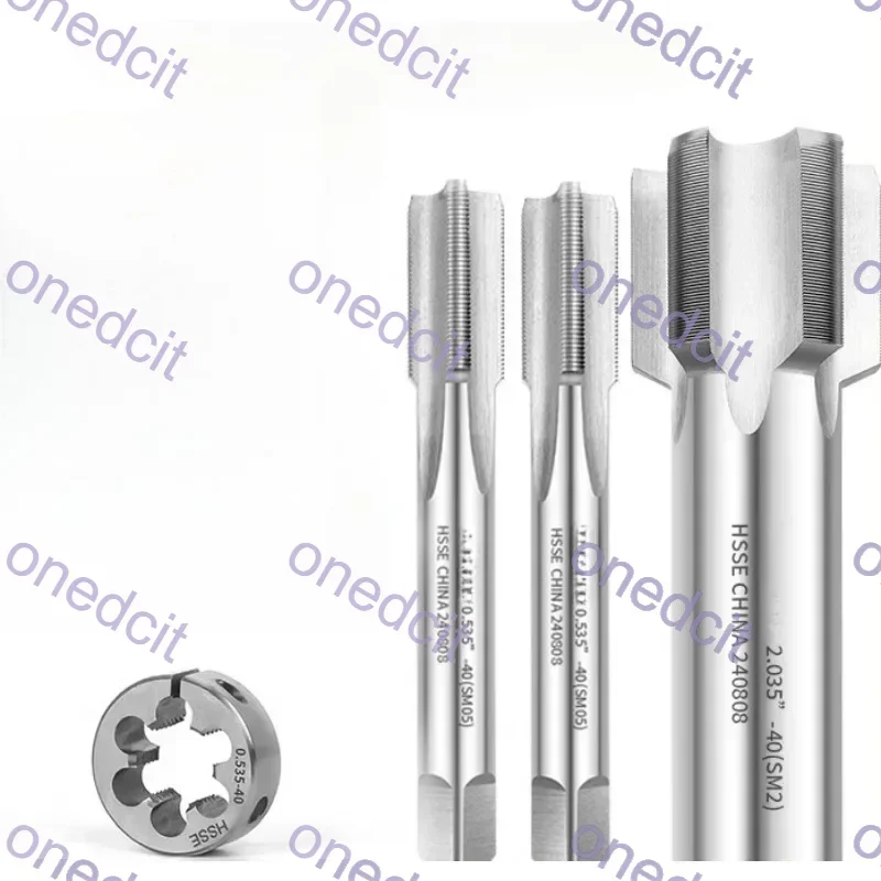 

0.535-40 SM05 1.035-40 SM1 0.8-36 SM2 2.035 Inch British System Optical Thread Tap Dies Tapping Tool Customized