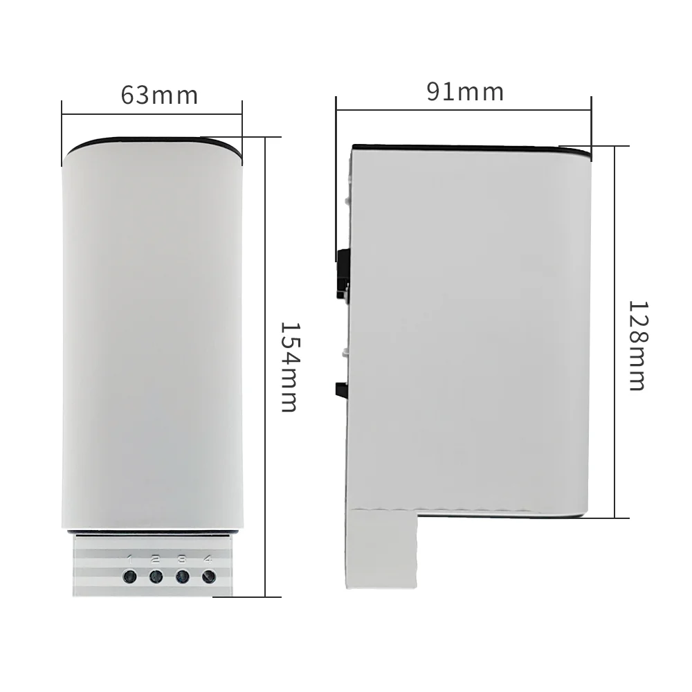 Touch-Safe Air Industrial Space Heater CS060 50W 100W 150W for Cabinet