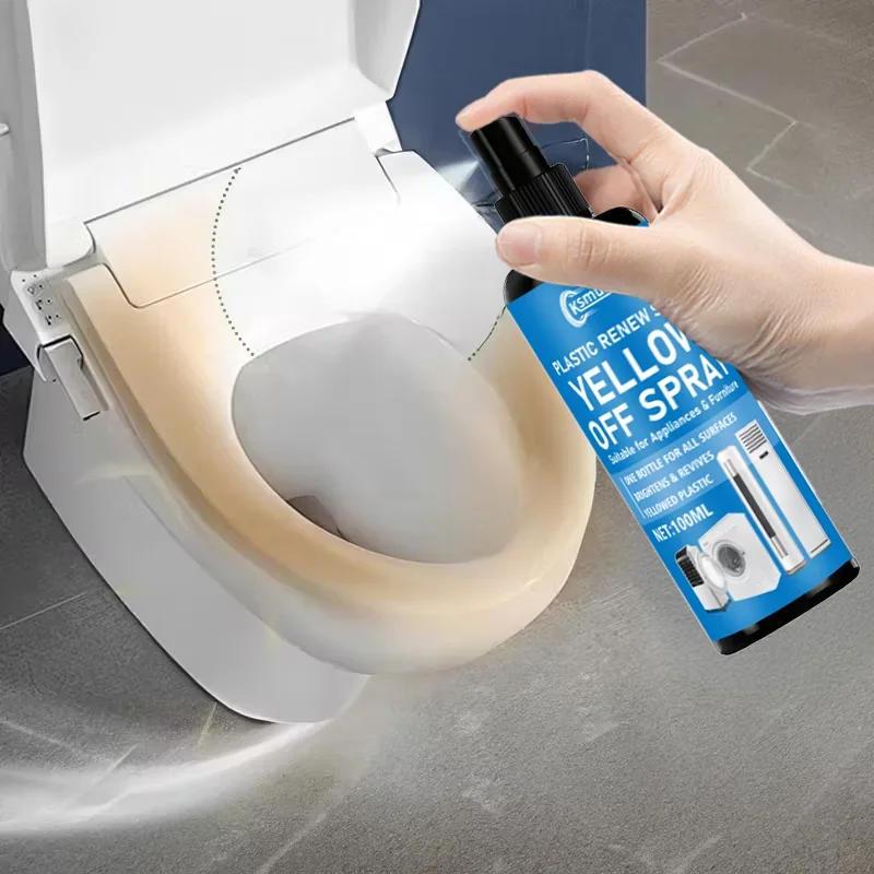 Fasilawei Instant Dashboard Restorer Yellowed Car Appliances Easy Use Visible before after Results Toilet Bowl Cleaner