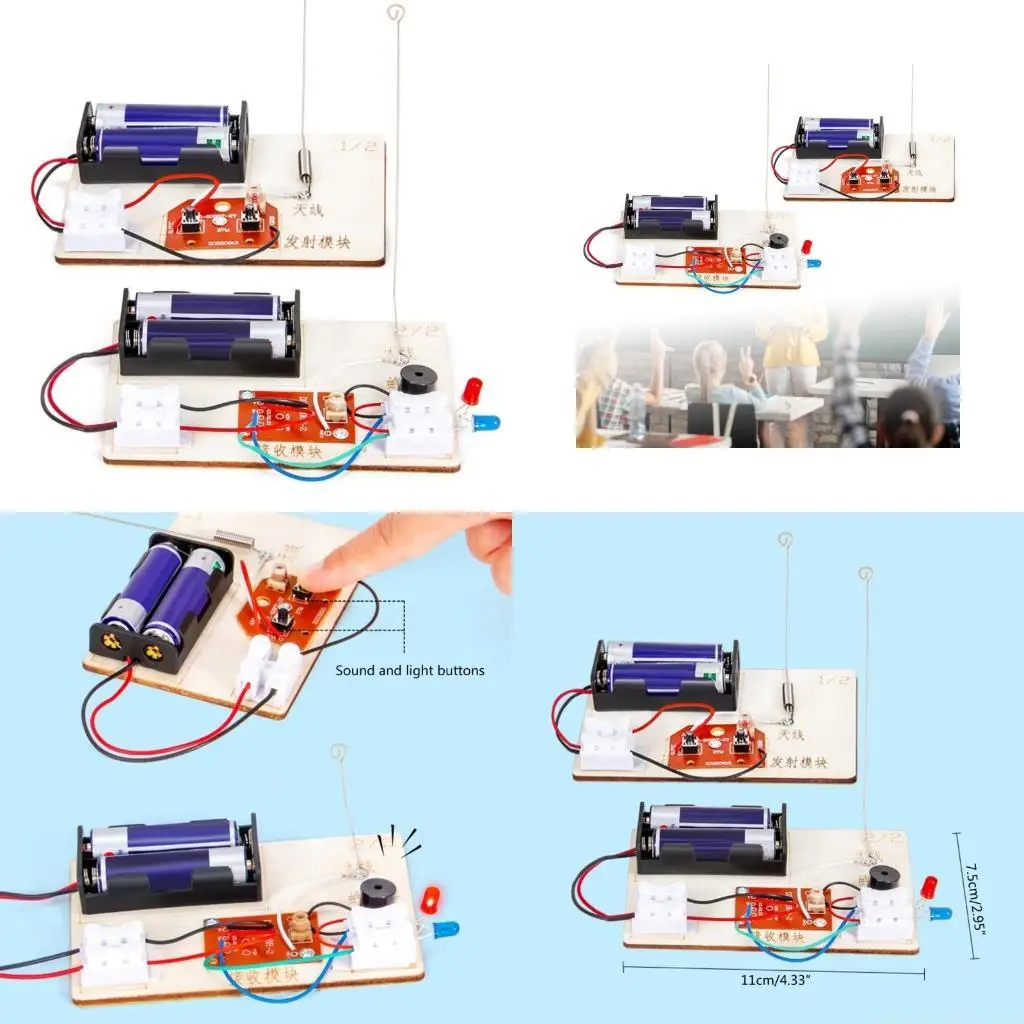 

Детские наборы физических моделей «сделай сам», наборы для экспериментов с беспроводным передатчиком «сделай сам», для студентов