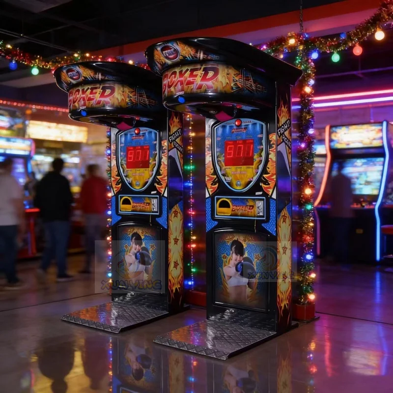 Coin Boxing Kicking Machine Ticket Redemption for Commercial Arcade Game Center Custom