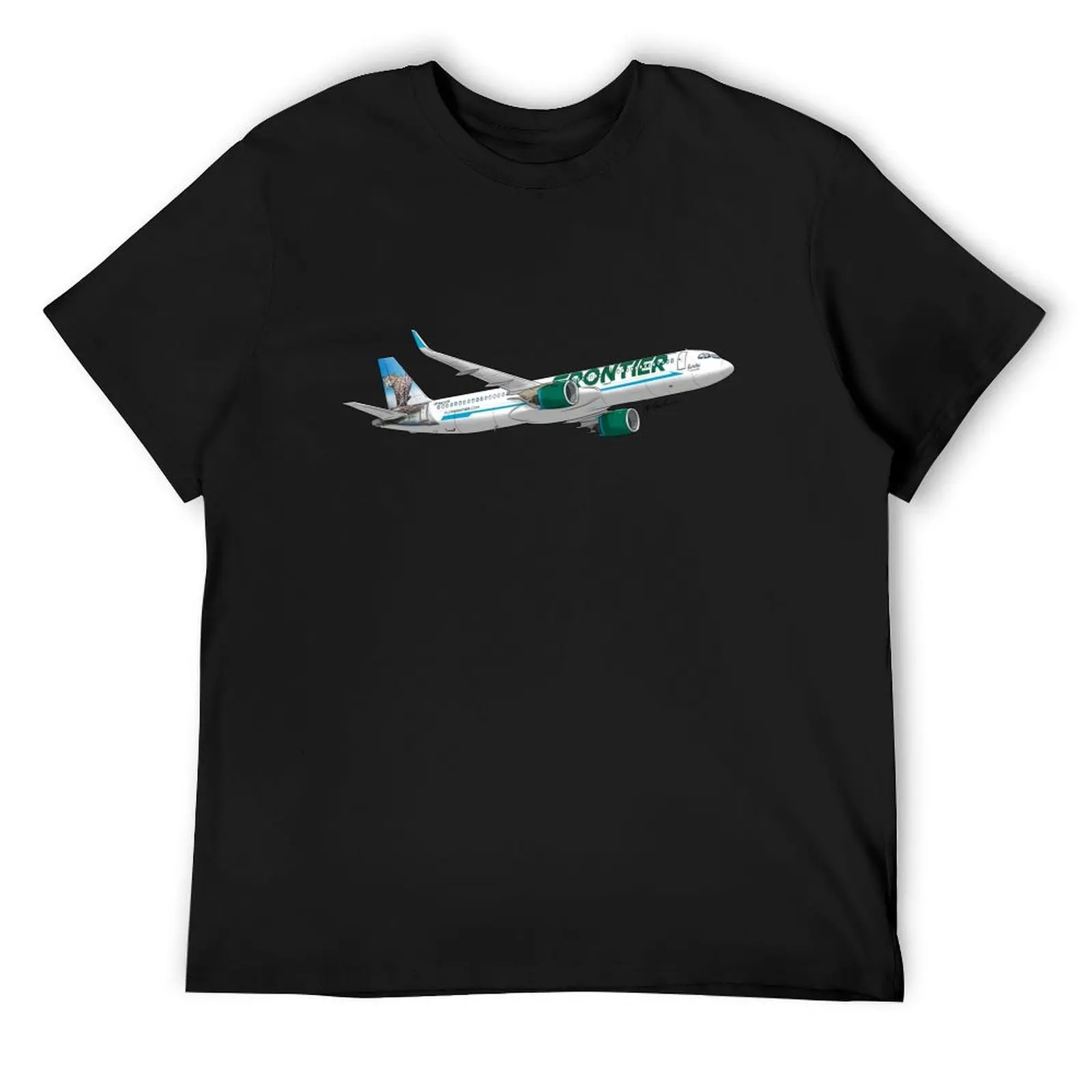 

Airbus A321 Neo Frontier Airlines T-Shirt new edition for a boy fitted t shirts for men