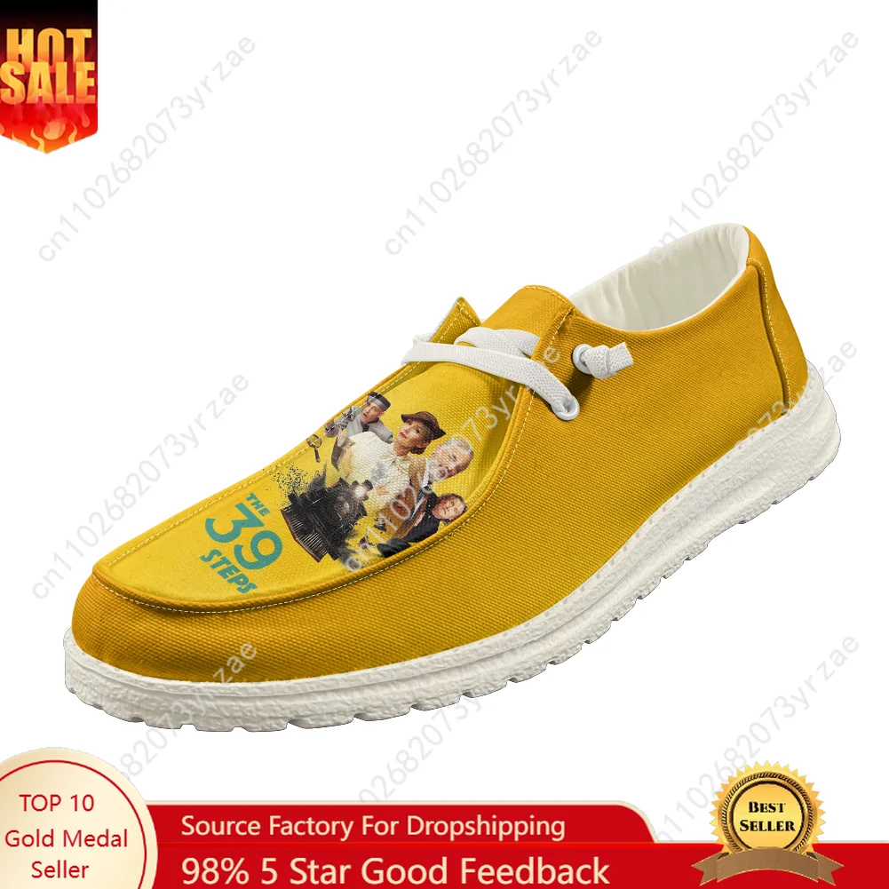 

39-ступенчатая повседневная обувь, мужская и женская дышащая обувь на плоской подошве, легкая обувь для дома и улицы с индивидуальным узором, обувь на заказ