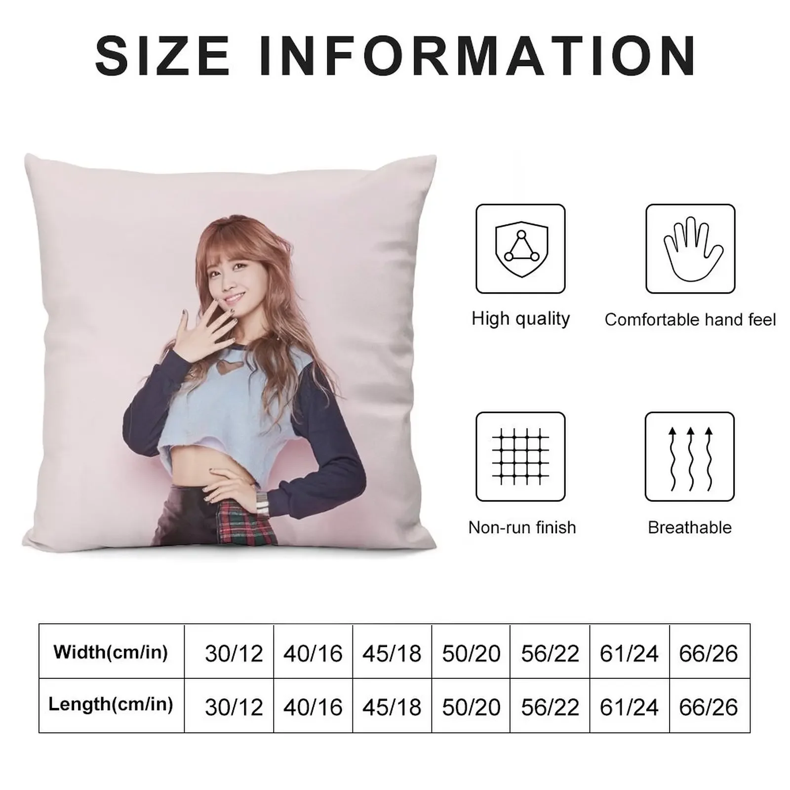 Momo (Knock Knock Ver.) - TWICE Throw Pillow Couch Cushions pillow cover luxury Sofa Cushions Cover pillow