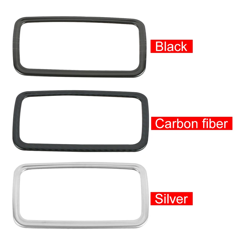 For Toyota Corolla E210 2019-2021 2022 2023 Hybrid Stainless Car Rear Air Conditioning Vent Outlet Frame Cover Trim Stickers