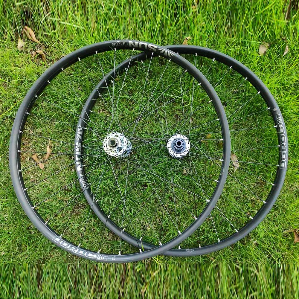 Juego de ruedas personalizadas para bicicleta de montaña MTB 27.5/29" con cubierta soldada/engastada, rueda XC FR resistente, buje Koozer 450, llanta Duroc 30/35, QR/TA/Boost, 8-12 velocidades