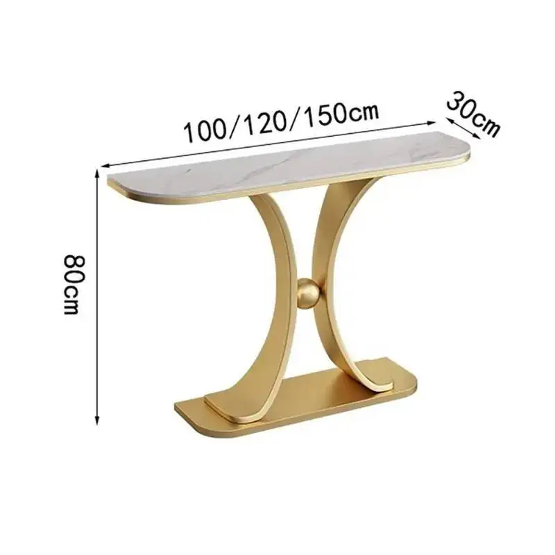 

Console Entryways Metal Table Simple Luxury Glam Minimalist Console Table Aesthetic Glamour Tisch Wohnzimer Home Furniture